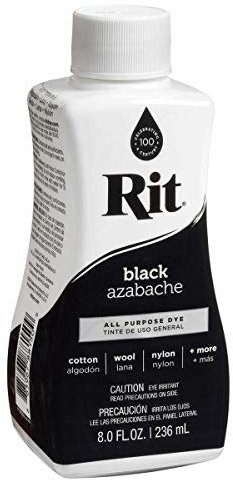 Rit Dye Flüssigkeit 8 oz, schwarz Rit Dye Flüssigkeit 8 oz, Schwarz