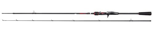 Abu Garcia Vendetta V3 Wurfrute - Bait Cast Wobbler Angelrute - Hecht, Barsch und Zander, 2.74 m |15-40 g, Schwarz