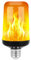 Fecfucy LED-Glühbirne mit Flammeneffekt - Flackernde Flammen-Glühbirnen, LED-Leuchten - 4 Modi Flammenbirne, E26/E27/B22-Sockel, Außenglühbirne, flackernde Glühbirne, Innen- und Außendekoration