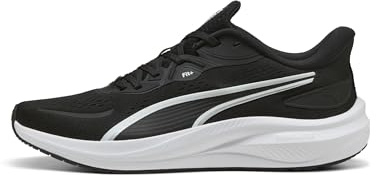 Puma Skyrocket Lite - Tenis Unisex para Adultos, 2 Negro, Blanco, Plateado, 43 EU