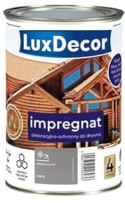 Protective Wood Stain 2.7L – Long-Lasting, Water-Repellent, Interior & Exterior Use (Gray)