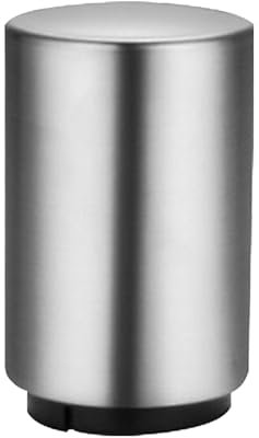 Abridor automático de botellas de cerveza, recogedor magnético portátil de tapas de tarros, 3.15 x 2.09 pulgadas, compacto, no daña la tapa, herramienta desplegable con cierre magnético para bar
