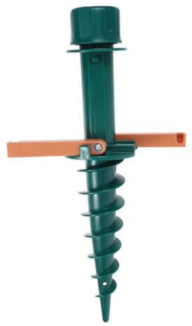 SEWOART Ombrellone da Spiaggia Picchetto per Ombrellone con Design per Facilità e Stabilità Condizioni Ventose