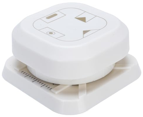 SEAFRONT Perforatore con 4 Modelli per Etichette Artigianali in Carta con Contenitore per Detriti per Regali, Album, Pianificatori, Cartoline Artistiche