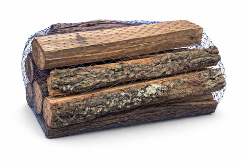 Legna da Ardere Naturale per Camino e Barbecue 15% di umidità 20kg– Legno Secco ad Alta Resa – Combustione Pulita e Duratura – Ideale per Camino, Stufa, Forno a Legna e BBQ,Pezzi da 25/33 (2 Pacchi)