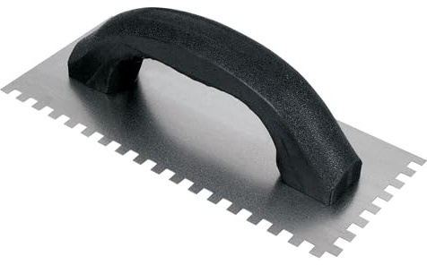 QEP 1/4 x 1/4 x 1/4 Square-Notch Economy Flooring Trowel