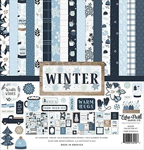 Echo Park Collection Kit 12X12 - Winter