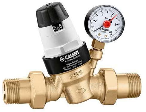 535050H Riduttore pressione estraibile 3/4” attacco manometro 1/4”F CALEFFI