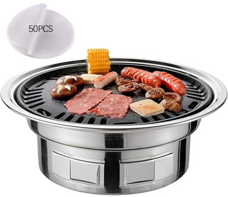 Arpokcoe petit barbecue charbon de bois,barbecue de table,Barbecue de camping,barbecue d'extérieur portable