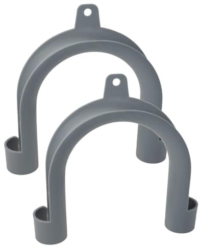 Gancio A U Per Supporto Per Tubo Per Lavatrice, Accessori Per Il Lavaggio Flessibile | Gancio Per Tubo Durevole Con Fessura, Supporto Per Tubo Per Lavatrice, Accessori Per Bagno, Stanze Da Bagno