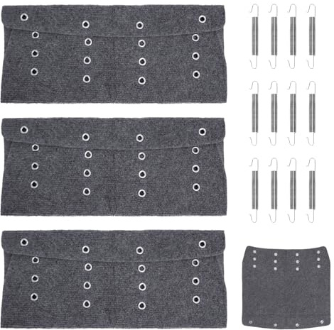 3 Alfombrillas Escalón Autocaravana, Alfombra Antideslizante para Escalón Caravana con 16 Ojales y 4 Clips, Accesorios Autocaravana & Alfombra de Camping paraEscalón, AlfombraEscalón Caravana