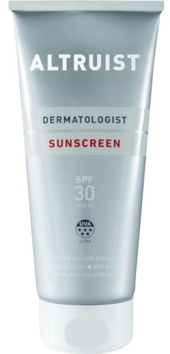 Altruist Dermatologist Sunscreen SPF 30-200ml Fragrance Free, Non-sticky, High UVA/UVB Protection
