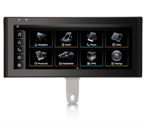 Erisin 10.25 Pulgadas Android 14 Radio de Coche Estéreo Navegación GPS de Automóvil para Audi Q3 2013-2016 Soporte Bluetooth 5.1 IPS Pantalla táctil CarPlay Android Auto Canbus WiFi 4GB RAM+64GB ROM