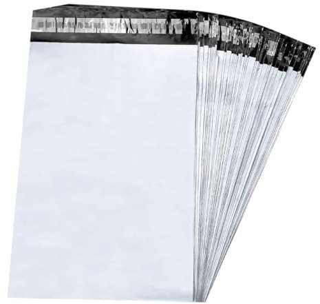 Grenadine Boutique - 50 Pochettes d'Expédition 35x45 - Sacs d'Envoi Postaux Résistants et Imperméables avec Fermeture Auto-Adhésive - Idéals pour Colis et Vêtements. (50, 35x45)