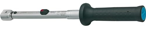 HAZET Drehmomentschlüssel 6291-1CT I Abtrieb: Einsteck-Vierkant 20-120 Nm, Toleranz: 2% I Werkzeug für Schraubanzug mit Knickelement