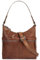 Spikes & Sparrow Bronco Beuteltasche Cognac