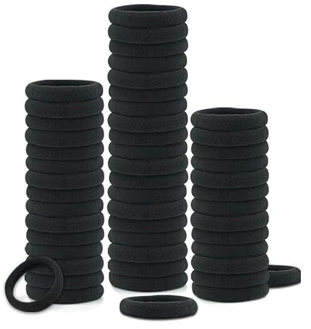30 Pcs Soft Hair Bands for Women, Hair Bobbles Hair Ties, Ponytail Holder, Soft Hairbands, Elastic Hair Bands, Perfect for Women and Girls (30 Pcs)