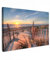MuchoWow© Wandbilder Groß 120x80 cm XXL Schlafzimmer Home Deko Wohnung Bild Wohnzimmer Fotoleinwand Wand Bilder Leinwand Wall Decor Strandbilder - Stranddeko - Maritime - Strand und Meer - Pflanzen