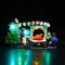 LocoLee Licht Kompatibel mit Lego Millennium Falcon Weihnachtsdiorama, Led Beleuchtungs Compatible with LEGO 40658 Star Wars: Millennium Falcon Holiday Diorama - Nur Lichter, Kein Modell