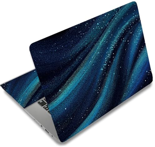 SUPERDANT Cover Adesiva per Computer Portatili Notebook Protezione per Laptop Notebook PC Computer Universale Adatta A 12 13 13.3 14 15 15.4 15.6 Dreamy Blue Quicksand