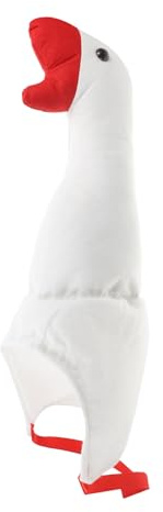 UKCOCO Funny Goose Hat Adjustable Plush Headband Hat for Costume Parties and Cosplay Photo Props Animal Dress up Accessories for Kids and Adults