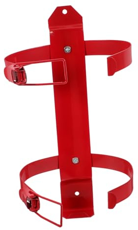 HONITANO 2kg Soporte Para Extintor De Coche Resistente Montaje Ajustable Para Vehículo Soporte Pared Para Extintores Compacto y Multiusos Para Barcos Hogares Oficinas y Almacenes