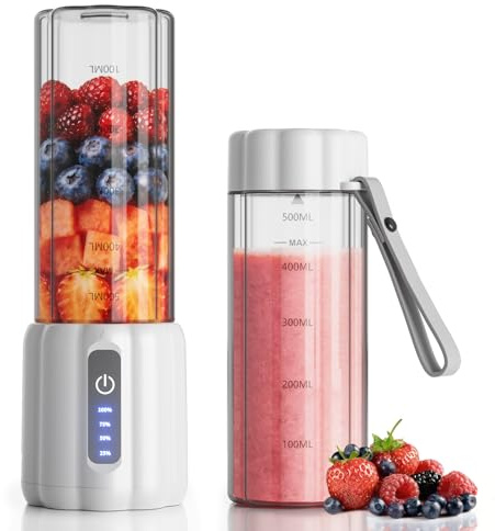 COKUNST Personal Portable Blender Smoothies Maker to go 500ml Mini Mixer