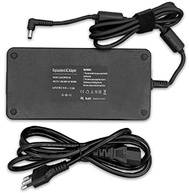 new net - Alimentatore Caricatore Caricabatteria da 19.5V 11.8A 230W Compatibile con Notebook MSI Creator P659SF-654US P659SF/RTX2070 P659SF-651FR P659SF-646RU P659SG-1292BE P75 [ 5.5x2.5 mm ]