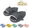 WIWIDANG Shark Swell Chanclas, Cloud Shark Slides für Herren Damen,rutschfeste Hai-Hausschuhe (Dark Gray, Erwachsene, Damen, 44, Numerisch (von/bis), EU Schuhgrößensystem, 45, M)