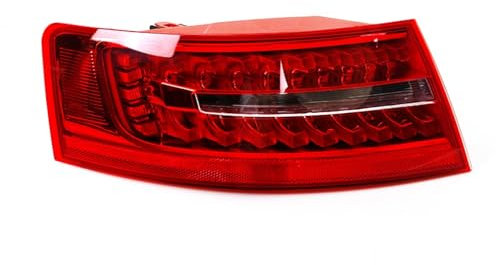 Auto-Rücklicht für Audi A6 C6 2009 2010 2011, Rückleuchten Heckleuchten Rückfahrscheinwerfer Rücklichter Bremslicht Rückfahrlicht Ersatzzubehör,Left-Extérieur
