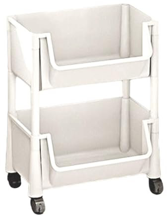 Rollwagen Mit 2/3/4/5 Ebenen Multifunktions Aufbewahrungswagen Servierwagen Movable Cart Rollwagen Organizer Wagen Mehrstufiger Rollwagen Mit 4 Rädern Buchen Für Küche Make-up Badezimmer Büro