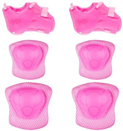 Lotsdonxia Kids Protective Gear Set – Adjustable & Comfortable Knee Pads, Elbow Pads, and Wrist Guards for Roller Skating, Scootering, Cycling Outdoor Sports Protection