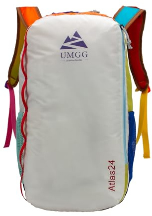 UtiaMiaoGonGo Ultraleicht Rucksack Damen Herren - Bunt Faltbar Reiserucksack Wanderrucksack Daypack Tagesrucksack Trekkingrucksack, Tasche für Uni, Business, 24 Liter, Weiß
