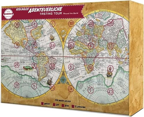 Vita Dulcis Adventskalender Tequila & Mezcal Edition 1-24x0,02l