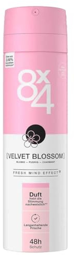 6-pack – 8 x 4 deodorantspray 48 h skydd – nr. 3 (Velvet Blossom) – 150 ml