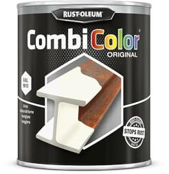 RUST-OLEUM 7392.0.75 Combicolor Original, Superior Metal Protection, Direct To Rust, White-RAL 9010