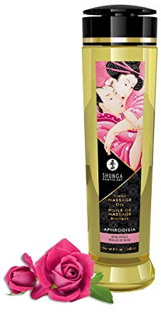 Shunga Aphrodisia/Roses Olja, Transparent, 240 ml