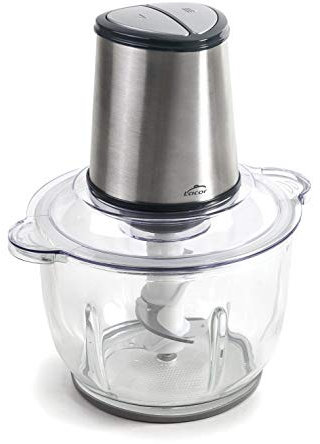 Lacor - 69073 - Picadora eléctrica de cristal QUARTZ, 4 cuchillas ultra-resistentes, 2 velocidades, 300 W, 2 L