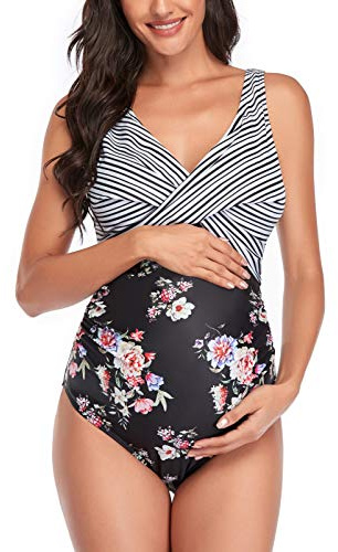 SUMMERSUNSHINE moderskap en del baddräkt fram kors moderskap baddräkt baddräkt moderskap bikini