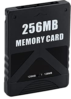 Mcbazel 256MB High Speed Game Memory Card for PlayStation 2 - Black (1 Pack)