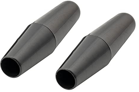 Musiclily Basic Plastica Tappo Manopola per Leva Tremolo M6 Chitarra Elettrica tipo Strat, Nero (Set di 2)