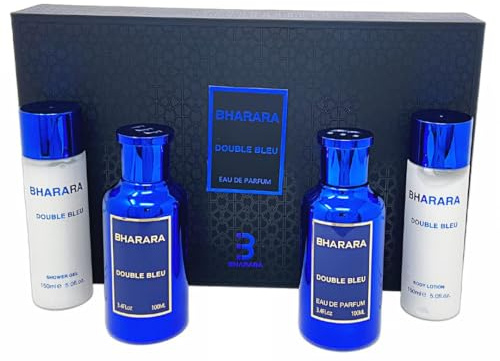 Bharara, doppelt, Blau