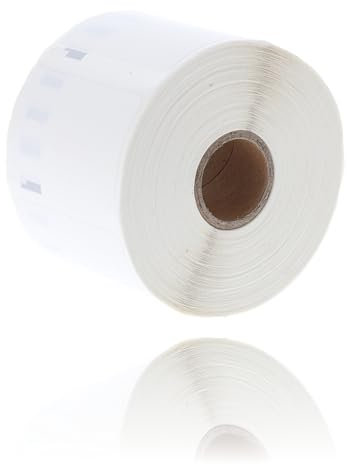 P4Y 1000 Etiketten 57x32 mm Kompatibel mit Dymo LabelWriter 11354 | Thermo-Etiketten Selbstklebend 57 x 32 mm |Adressetiketten Weiß | Universal Versandetiketten | Büro Aufkleber