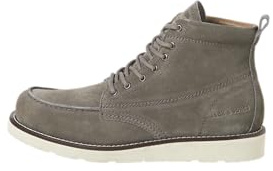 Jack & Jones Jfwtoronto - Botas de ante para hombre, color gris, talla 41 EU, gris, 41 EU