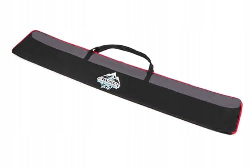GREMEX Skitasche 180 cm - Skisack für 1 Paar Ski - wasserdichte leichte Tasche - Robuste Aufbewahrung für Alpinski und Skiausrüstung - Ergonomisches Ski Zubehör Kompakt