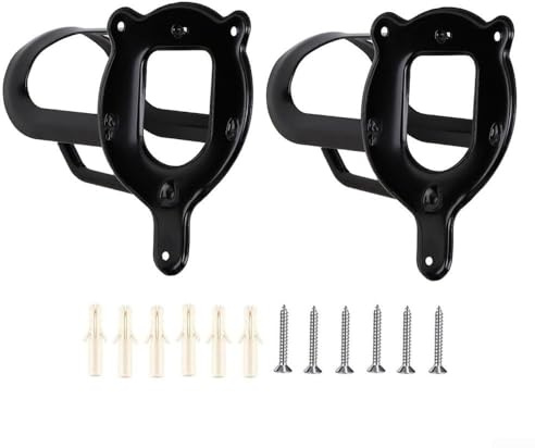 Sandyseptember Efficient Bridle Holder Set for Equestrians, Metal Hangers for Tack Organization in Stable Areas