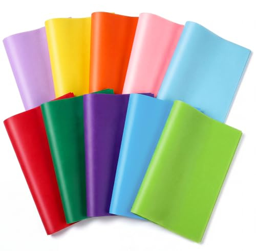 woric 50 Sheets Coloured Tissue Paper for Wrapping Gifts, 50x35cm | Assorted Colors Tissue Paper Sheets for Packaging Crafts Arts Decorations Birthday Wedding Party Festival