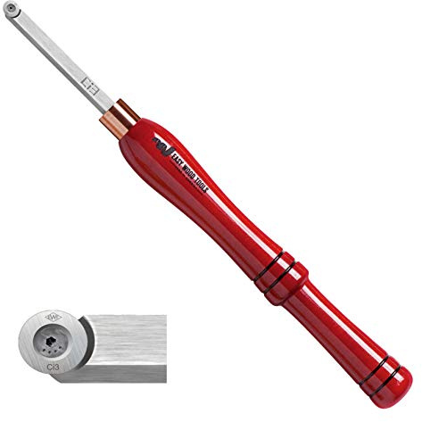 Easy Wood Tools Mini-Größe Finisher (6200) Werkzeuge zum Drechseln, Hartmetall-Drechselwerkzeuge, Holzdreher