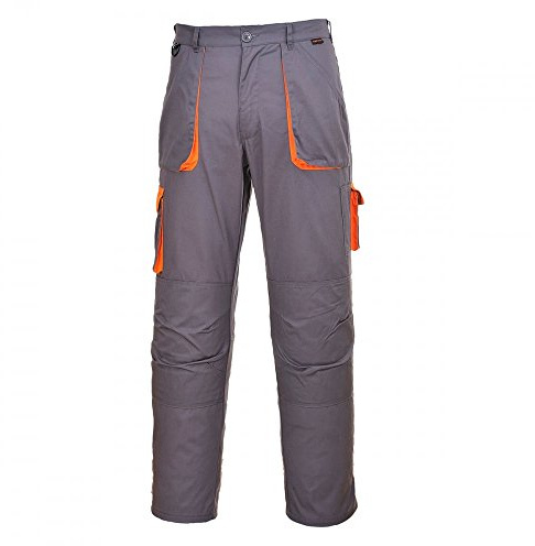 Portwest TX11 Pantalon de Sécurité Contraste Texo Gris, M