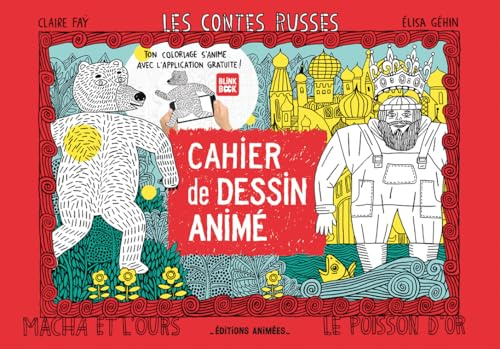 Cahier de Dessin Animé - Les Contes russes